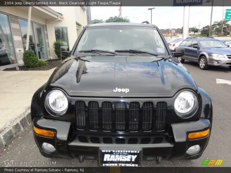 Black Clearcoat / Light Taupe/Taupe 2004 Jeep Liberty Limited 4x4