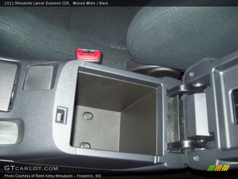 Wicked White / Black 2011 Mitsubishi Lancer Evolution GSR