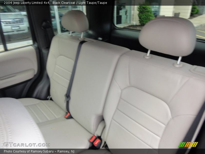 Black Clearcoat / Light Taupe/Taupe 2004 Jeep Liberty Limited 4x4