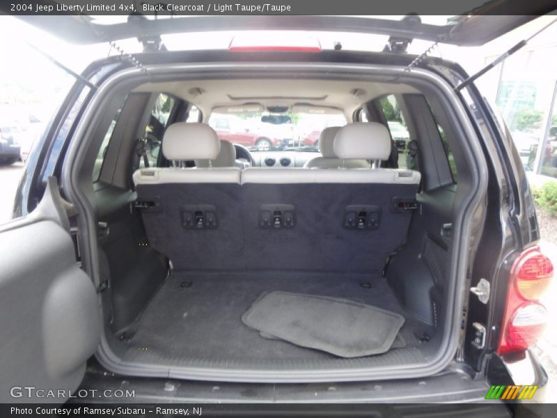 Black Clearcoat / Light Taupe/Taupe 2004 Jeep Liberty Limited 4x4