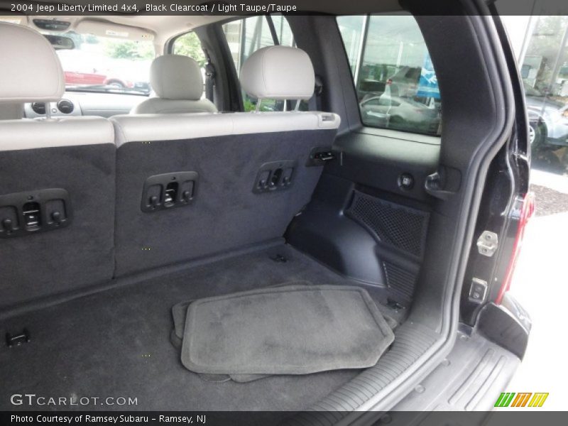 Black Clearcoat / Light Taupe/Taupe 2004 Jeep Liberty Limited 4x4