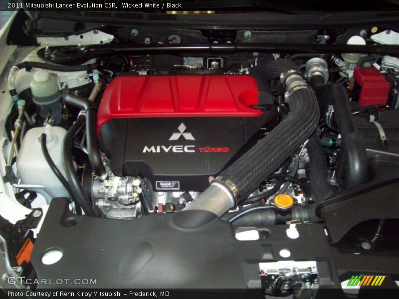  2011 Lancer Evolution GSR Engine - 2.0 Liter Turbocharged DOHC 16-Valve MIVEC 4 Cylinder