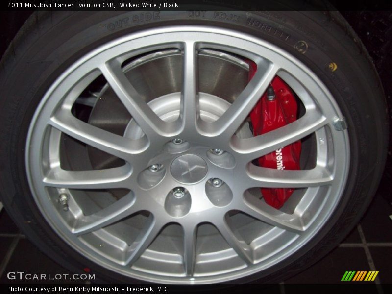 2011 Lancer Evolution GSR Wheel