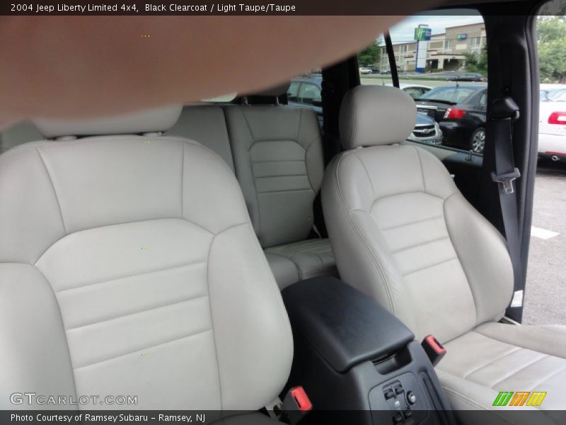 Black Clearcoat / Light Taupe/Taupe 2004 Jeep Liberty Limited 4x4