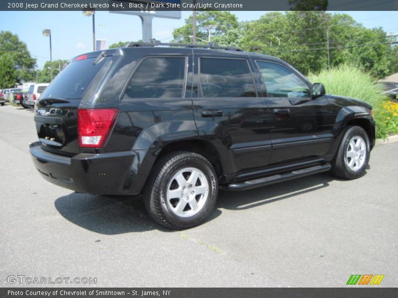 Black / Dark Slate Gray/Light Graystone 2008 Jeep Grand Cherokee Laredo 4x4