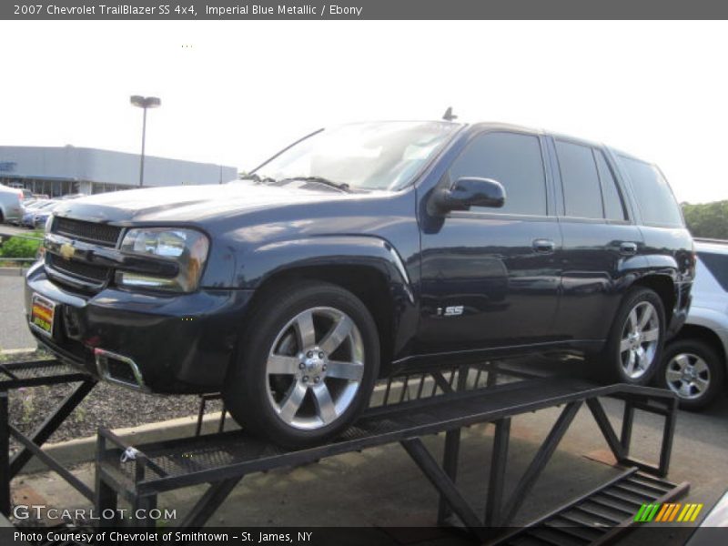 Imperial Blue Metallic / Ebony 2007 Chevrolet TrailBlazer SS 4x4