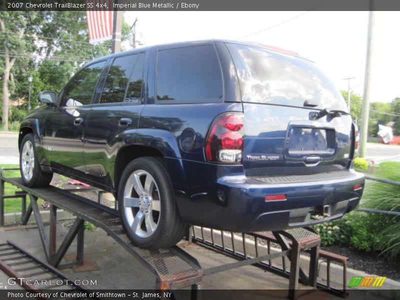 Imperial Blue Metallic / Ebony 2007 Chevrolet TrailBlazer SS 4x4
