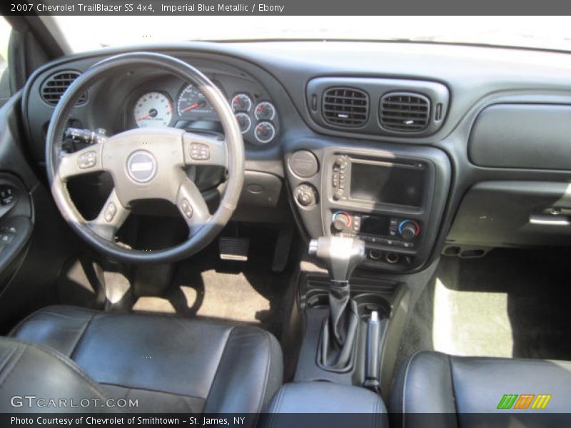 Imperial Blue Metallic / Ebony 2007 Chevrolet TrailBlazer SS 4x4