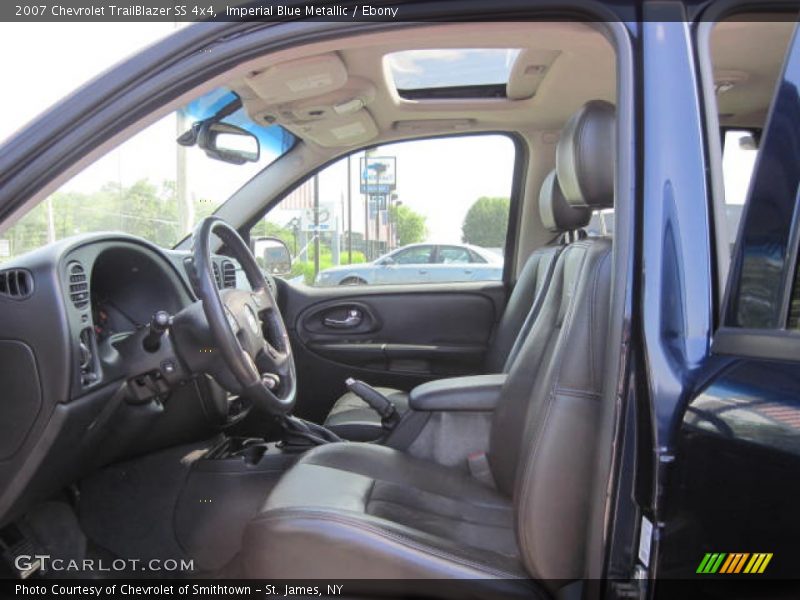 Imperial Blue Metallic / Ebony 2007 Chevrolet TrailBlazer SS 4x4