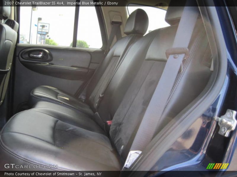 Imperial Blue Metallic / Ebony 2007 Chevrolet TrailBlazer SS 4x4