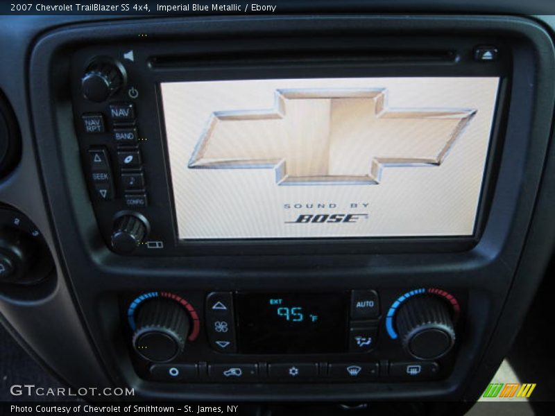 Imperial Blue Metallic / Ebony 2007 Chevrolet TrailBlazer SS 4x4