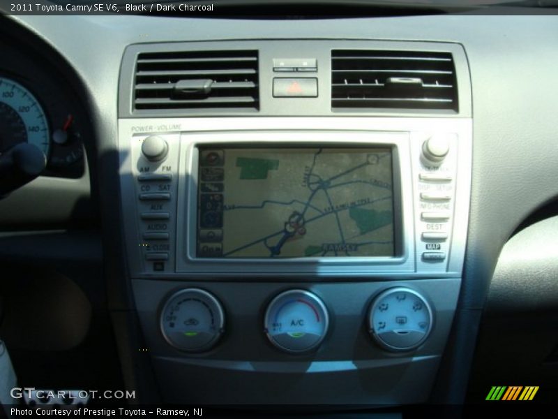 Black / Dark Charcoal 2011 Toyota Camry SE V6