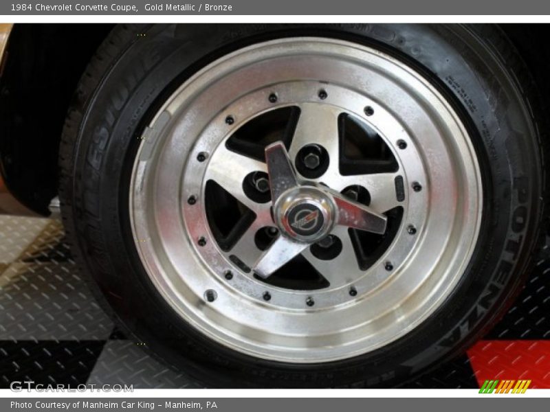 Custom Wheels of 1984 Corvette Coupe