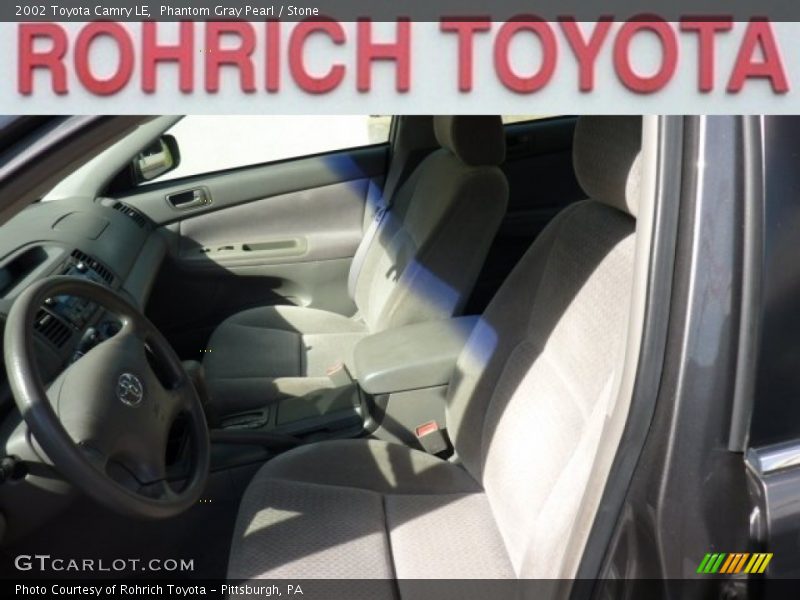 Phantom Gray Pearl / Stone 2002 Toyota Camry LE