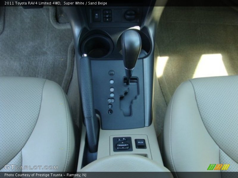 Super White / Sand Beige 2011 Toyota RAV4 Limited 4WD