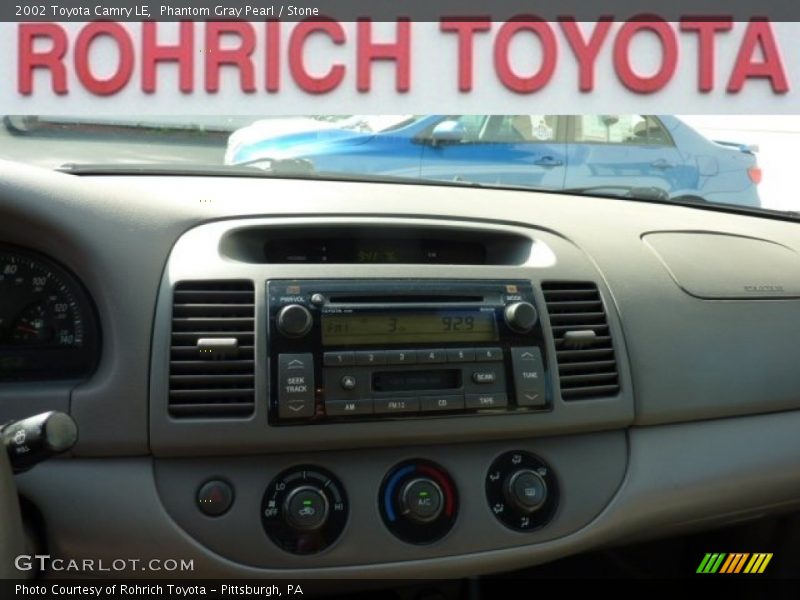 Phantom Gray Pearl / Stone 2002 Toyota Camry LE