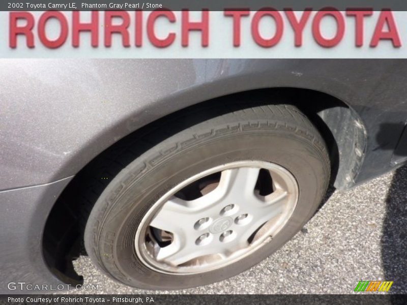 Phantom Gray Pearl / Stone 2002 Toyota Camry LE