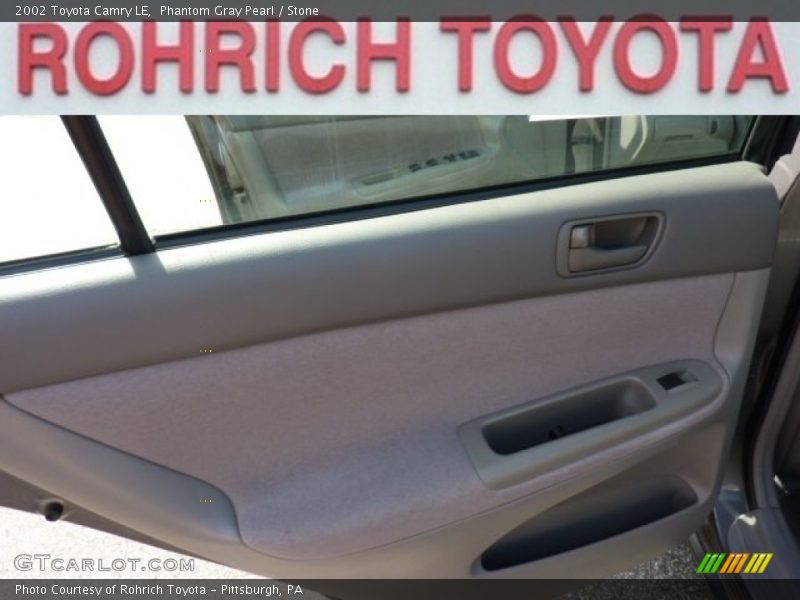 Phantom Gray Pearl / Stone 2002 Toyota Camry LE