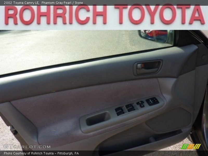Phantom Gray Pearl / Stone 2002 Toyota Camry LE