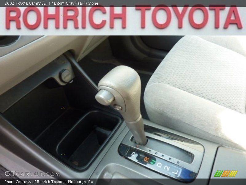 Phantom Gray Pearl / Stone 2002 Toyota Camry LE