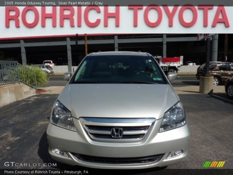 Silver Pearl Metallic / Gray 2005 Honda Odyssey Touring