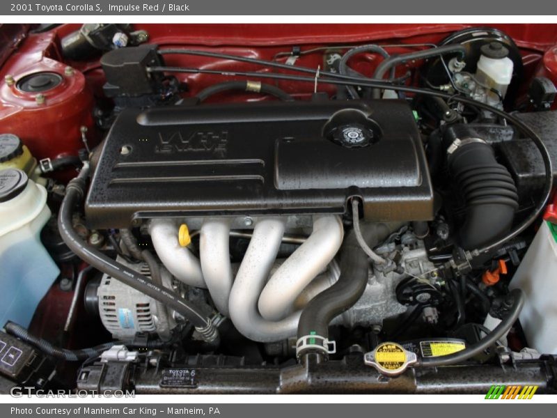  2001 Corolla S Engine - 1.8 Liter DOHC 16-Valve VVT-i 4 Cylinder