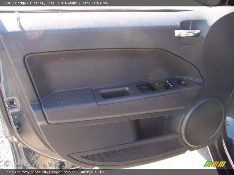 Steel Blue Metallic / Dark Slate Gray 2008 Dodge Caliber SE