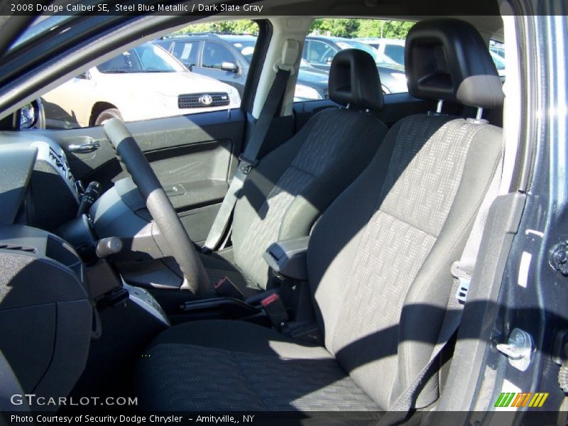 Steel Blue Metallic / Dark Slate Gray 2008 Dodge Caliber SE
