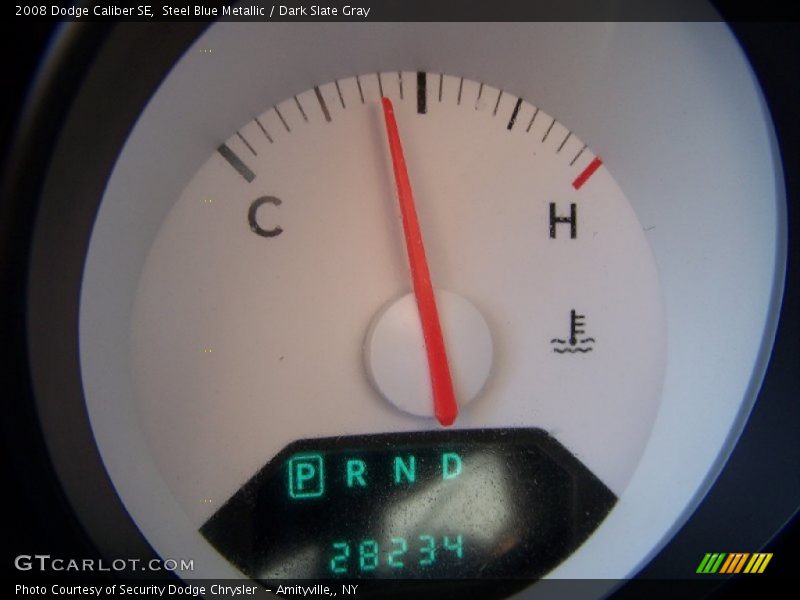 Steel Blue Metallic / Dark Slate Gray 2008 Dodge Caliber SE