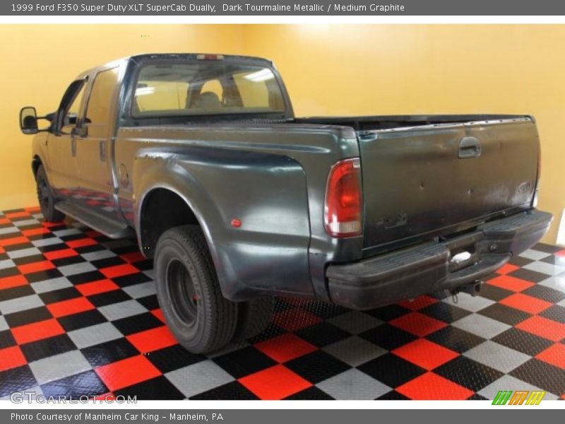 Dark Tourmaline Metallic / Medium Graphite 1999 Ford F350 Super Duty XLT SuperCab Dually