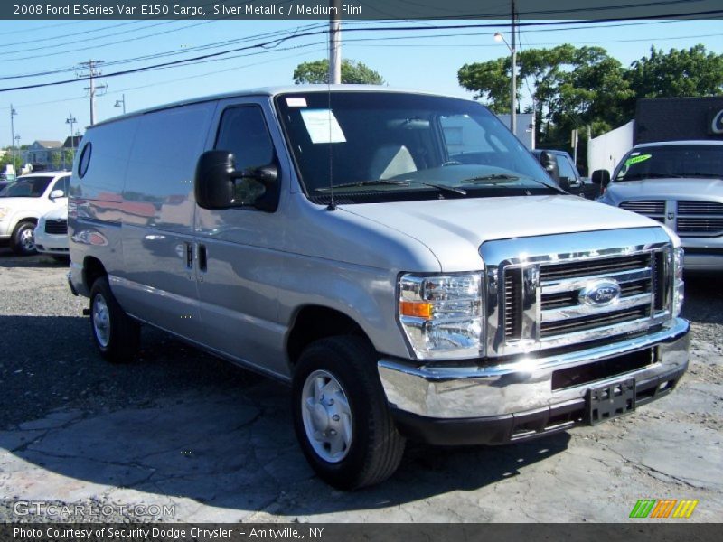 Silver Metallic / Medium Flint 2008 Ford E Series Van E150 Cargo