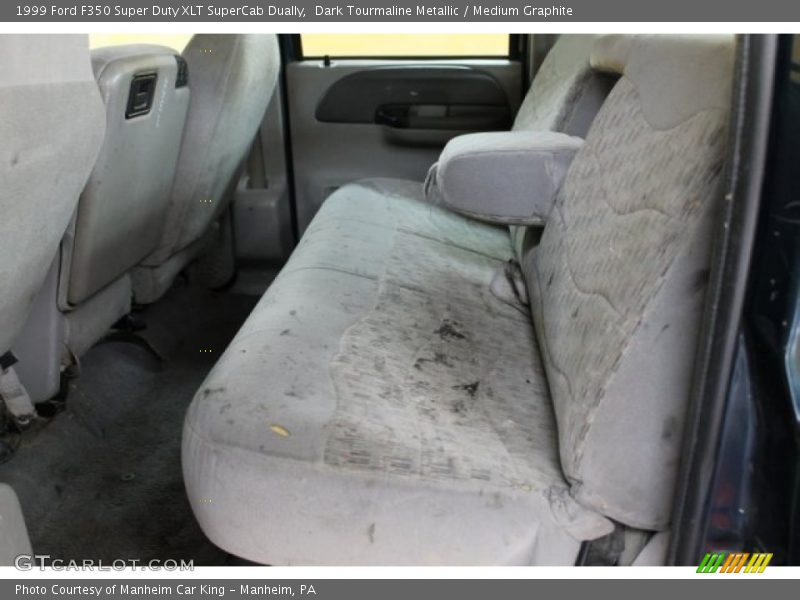 Dark Tourmaline Metallic / Medium Graphite 1999 Ford F350 Super Duty XLT SuperCab Dually