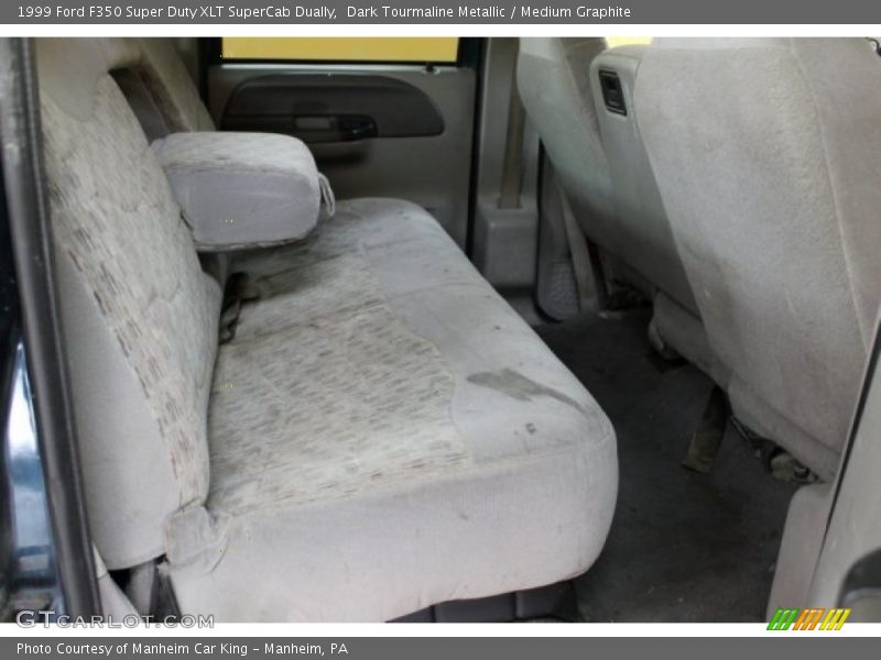 Dark Tourmaline Metallic / Medium Graphite 1999 Ford F350 Super Duty XLT SuperCab Dually