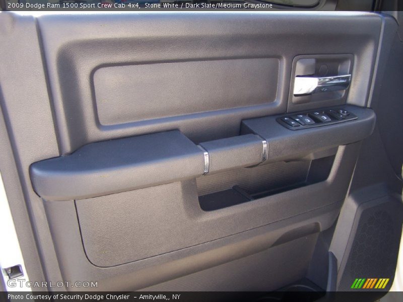 Stone White / Dark Slate/Medium Graystone 2009 Dodge Ram 1500 Sport Crew Cab 4x4