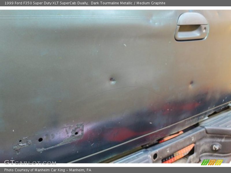 Dark Tourmaline Metallic / Medium Graphite 1999 Ford F350 Super Duty XLT SuperCab Dually