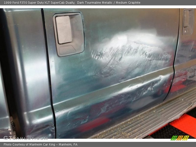 Dark Tourmaline Metallic / Medium Graphite 1999 Ford F350 Super Duty XLT SuperCab Dually