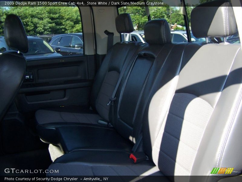 Stone White / Dark Slate/Medium Graystone 2009 Dodge Ram 1500 Sport Crew Cab 4x4