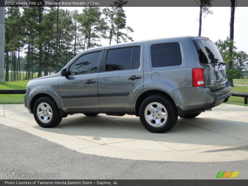 Polished Metal Metallic / Gray 2010 Honda Pilot LX