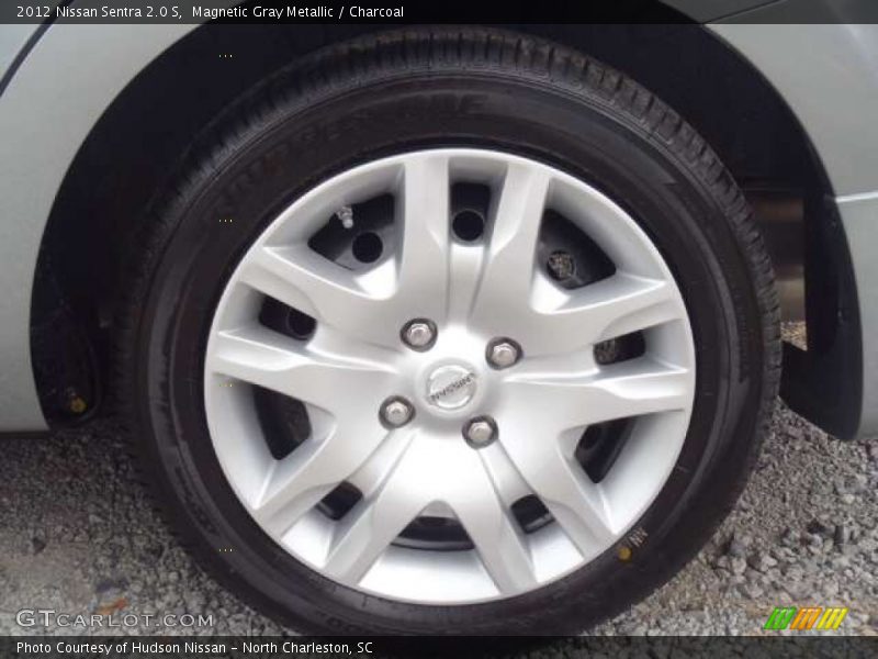 Magnetic Gray Metallic / Charcoal 2012 Nissan Sentra 2.0 S