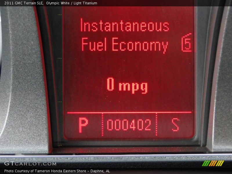 Olympic White / Light Titanium 2011 GMC Terrain SLE