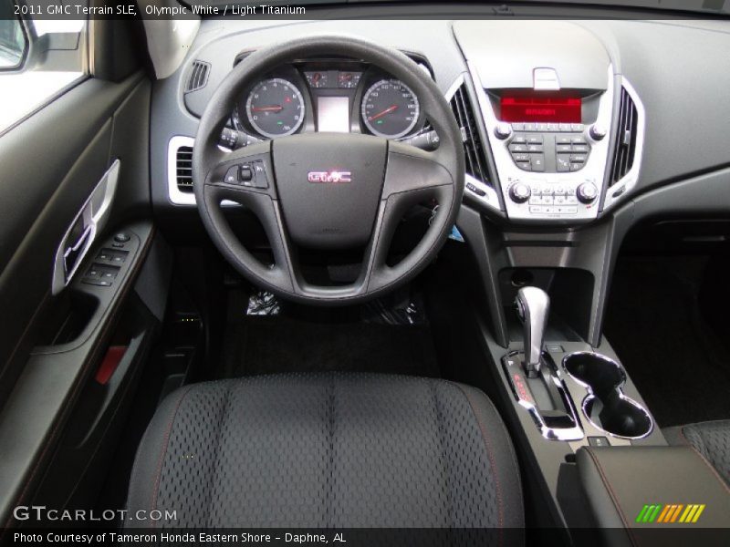 Olympic White / Light Titanium 2011 GMC Terrain SLE