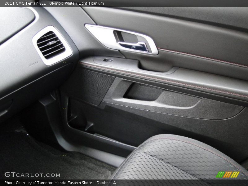 Olympic White / Light Titanium 2011 GMC Terrain SLE