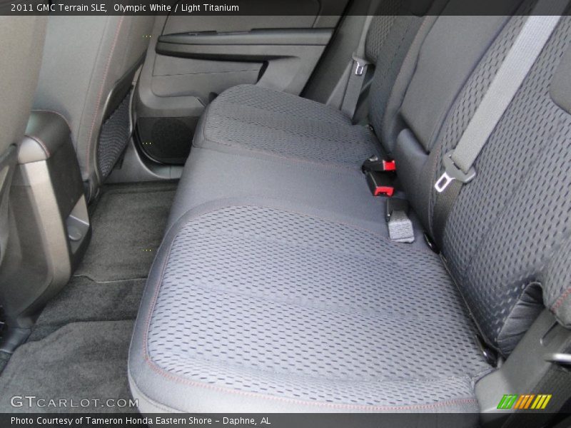 Olympic White / Light Titanium 2011 GMC Terrain SLE