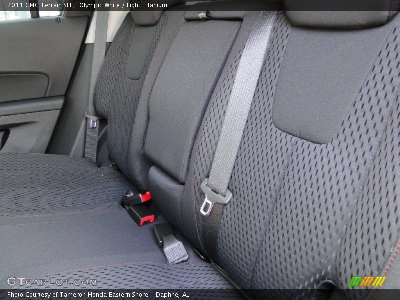 Olympic White / Light Titanium 2011 GMC Terrain SLE