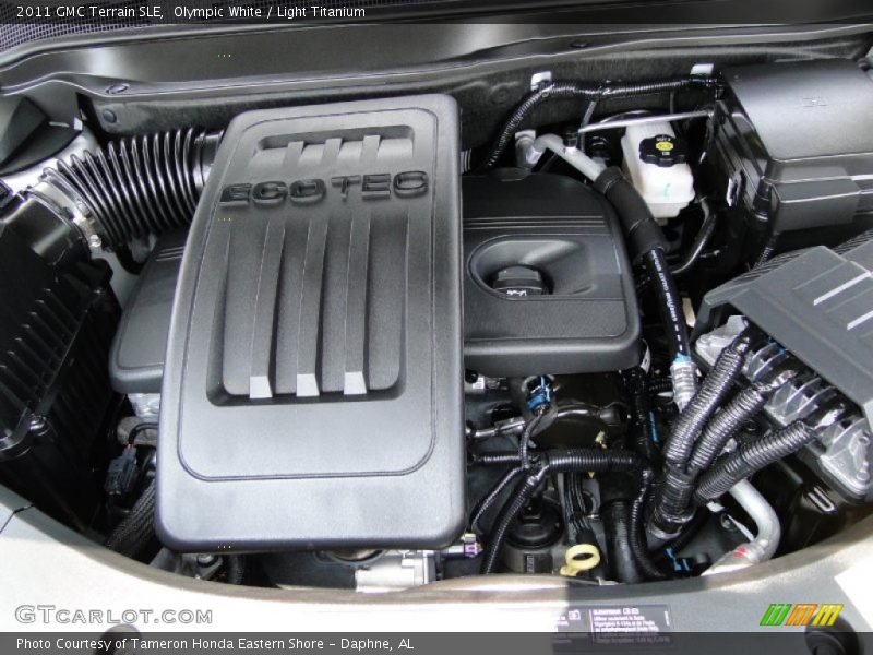Olympic White / Light Titanium 2011 GMC Terrain SLE