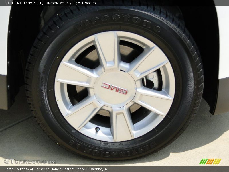 Olympic White / Light Titanium 2011 GMC Terrain SLE
