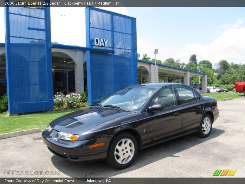 Blackberry Pearl / Medium Tan 2000 Saturn L Series LS2 Sedan