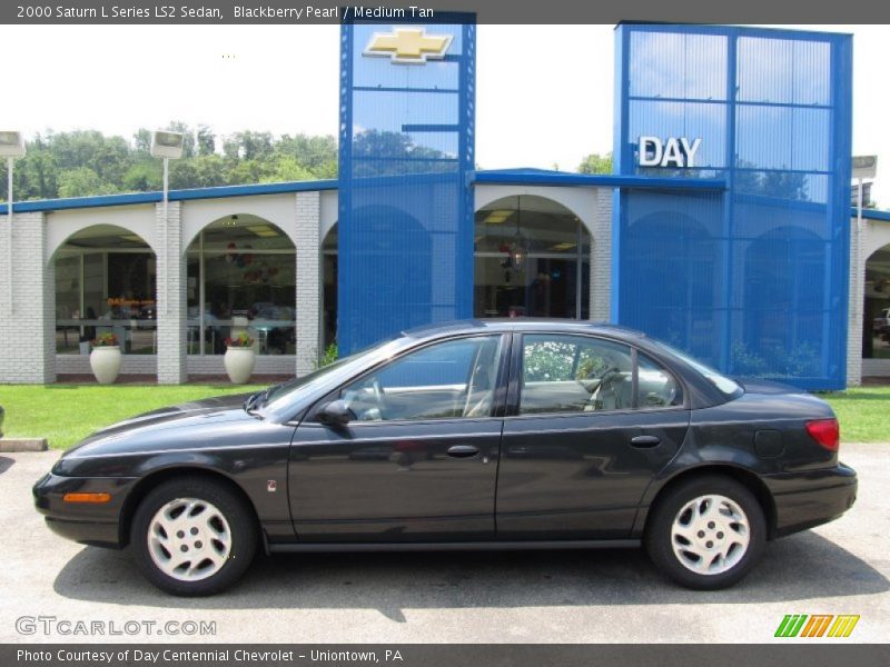 Blackberry Pearl / Medium Tan 2000 Saturn L Series LS2 Sedan
