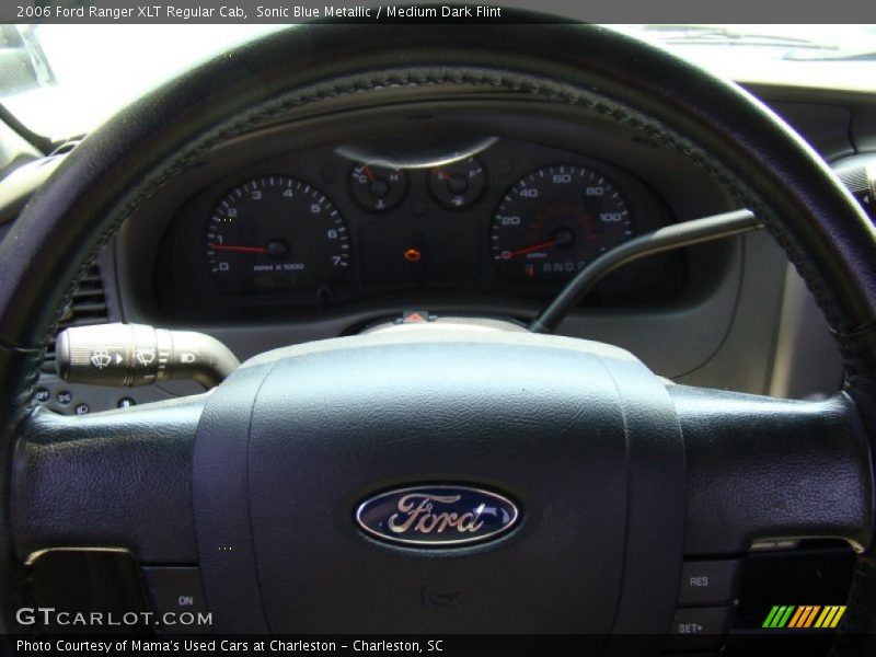 Sonic Blue Metallic / Medium Dark Flint 2006 Ford Ranger XLT Regular Cab