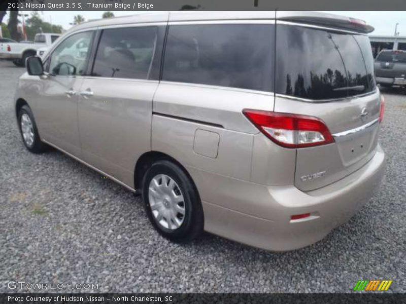 Titanium Beige / Beige 2011 Nissan Quest 3.5 S